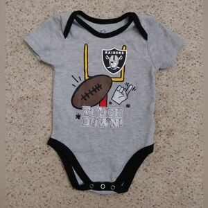 Raiders baby onesie
